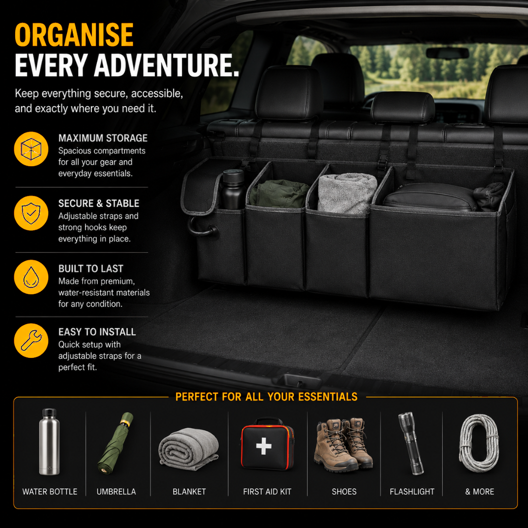 Haulm Supply™ Tactical Trunk Organizer