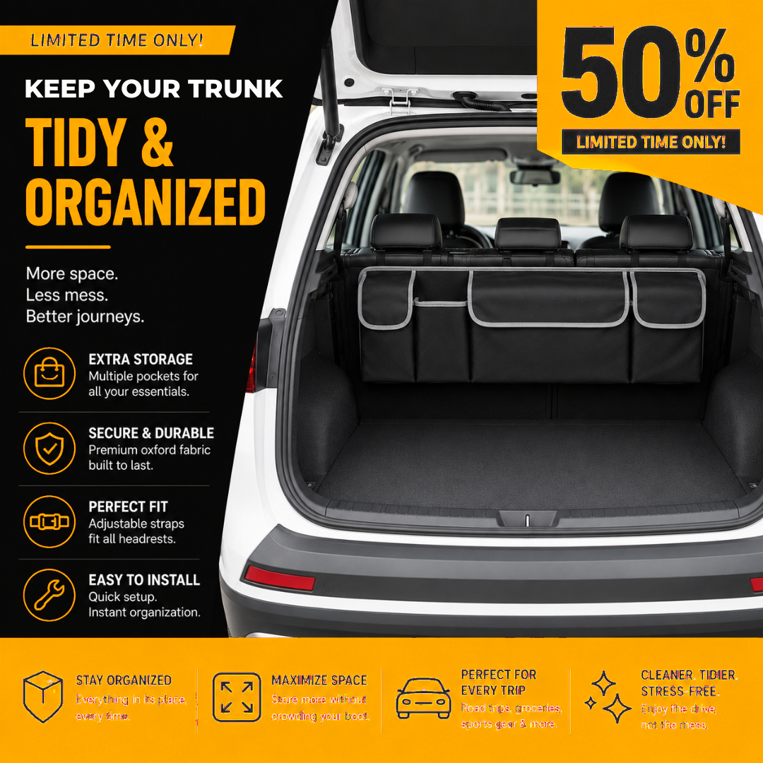Haulm Supply™ Tactical Trunk Organizer