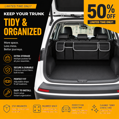 Haulm Supply™ Tactical Trunk Organizer